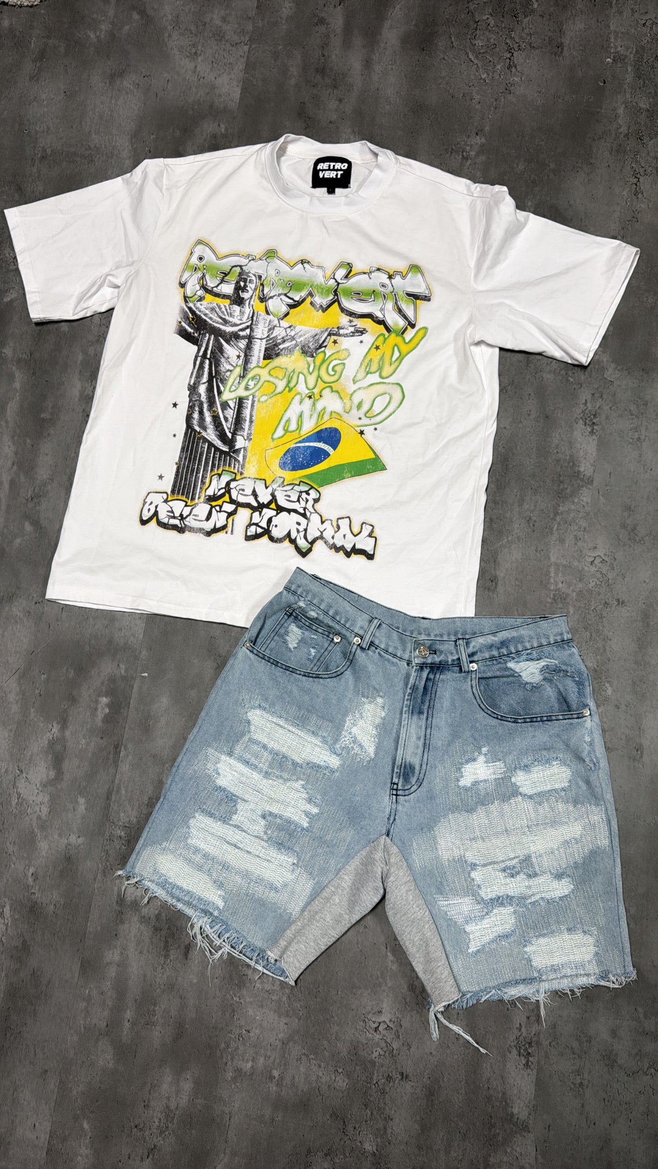 Brazil Tee - White