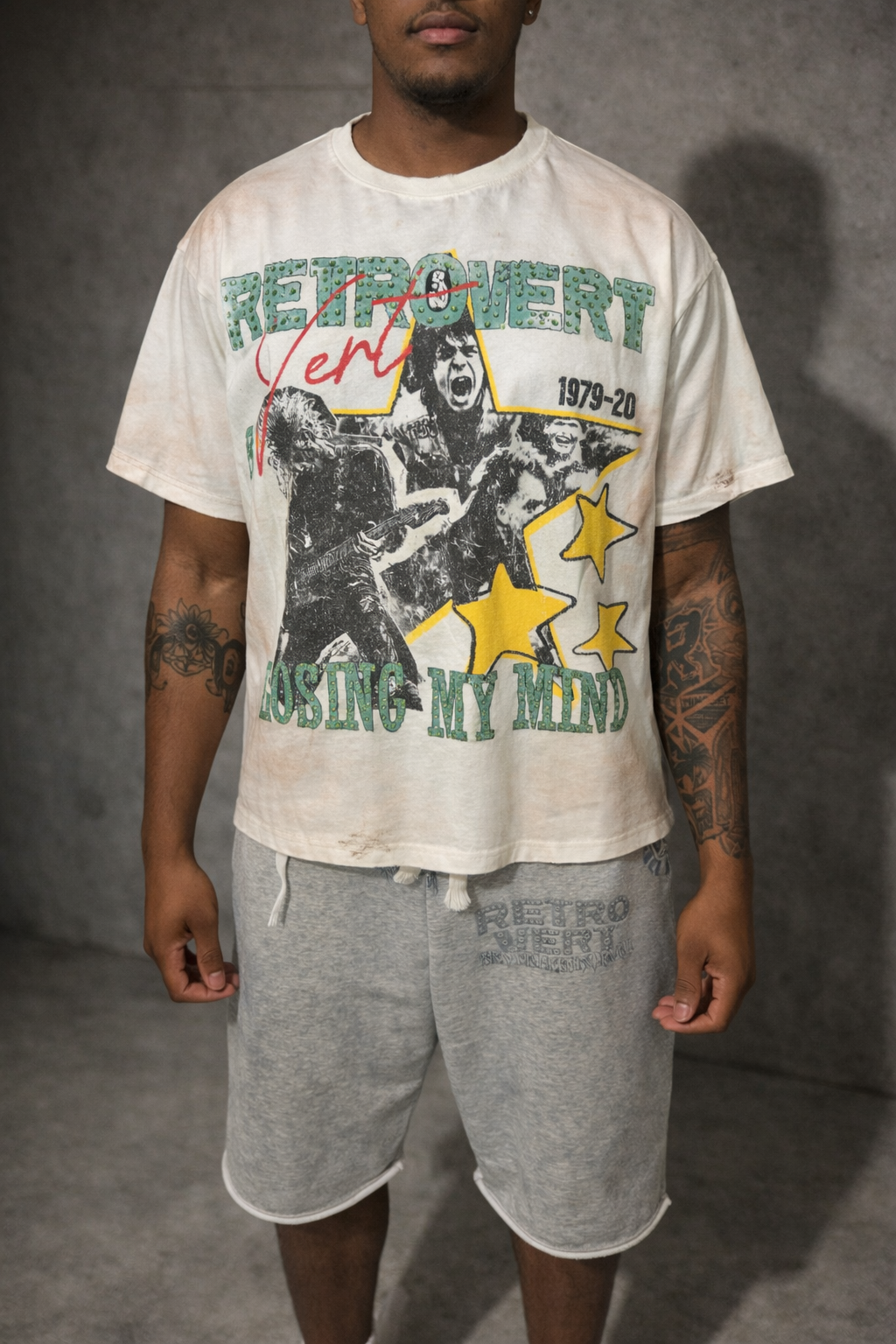 Rockstar Star tee - White