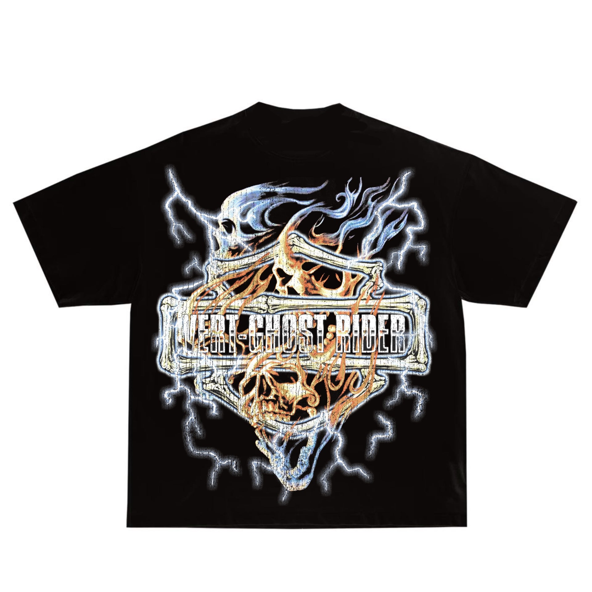 BLUE SKULL SHIRT