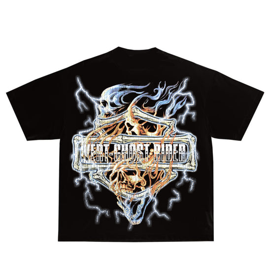 BLUE SKULL SHIRT