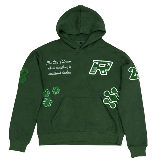 CITY OF DREAMS HOODIE GREEN