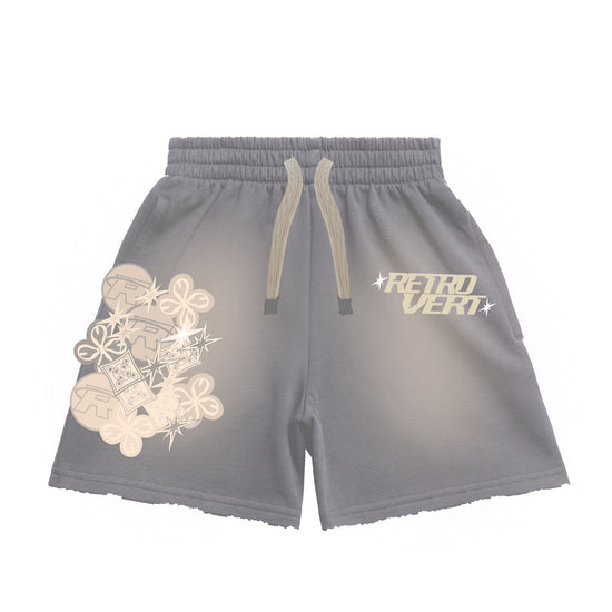 Cluster Patch Shorts Grey