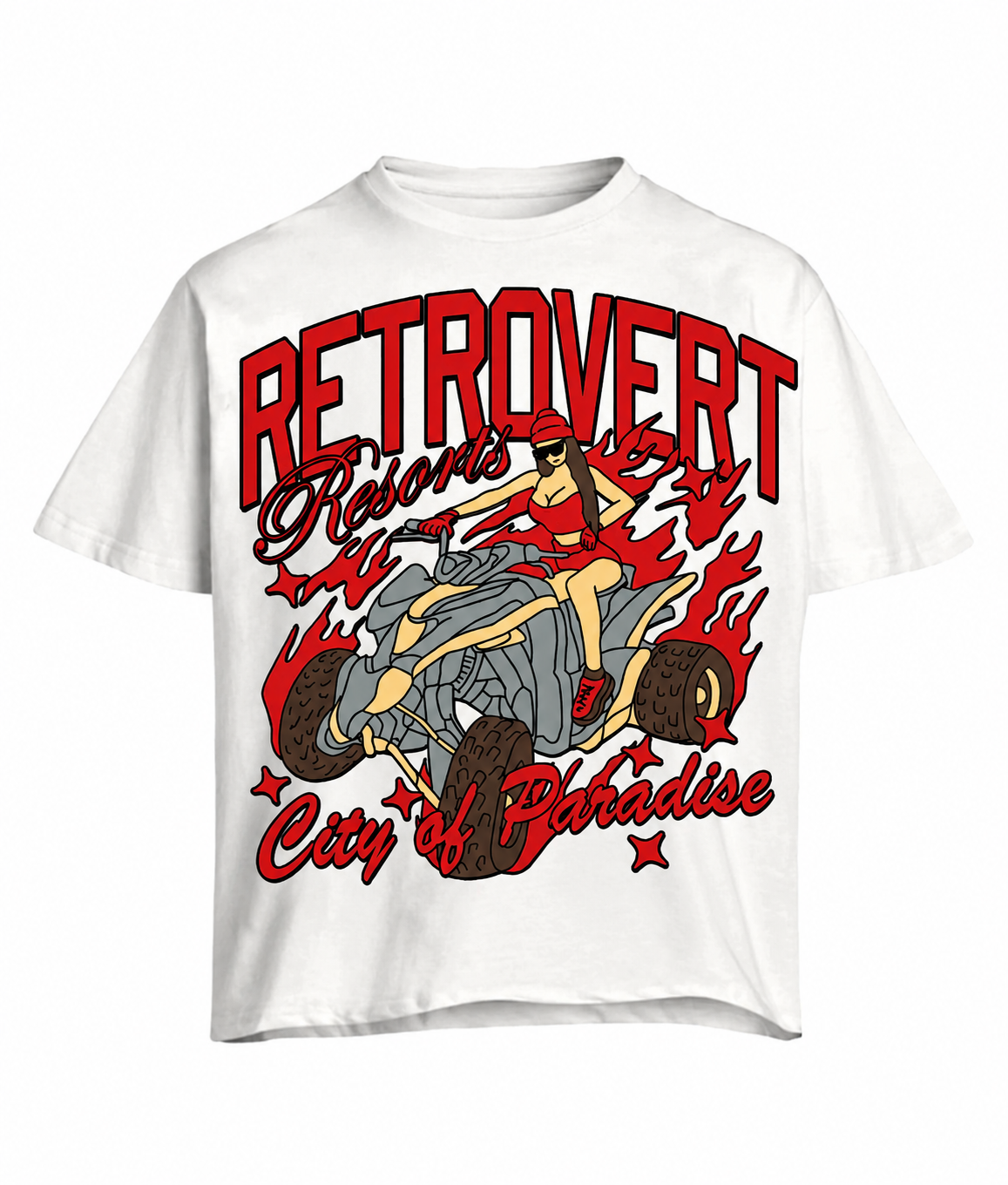 Paradise Tee Red