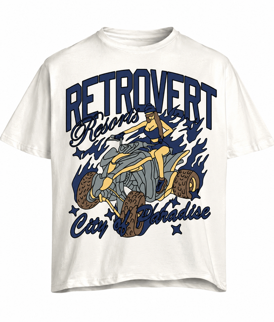Navy Paradise Tee