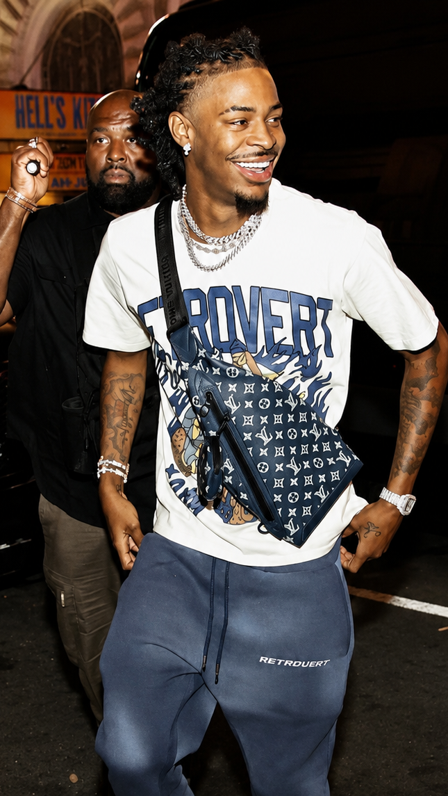 Navy Paradise Tee