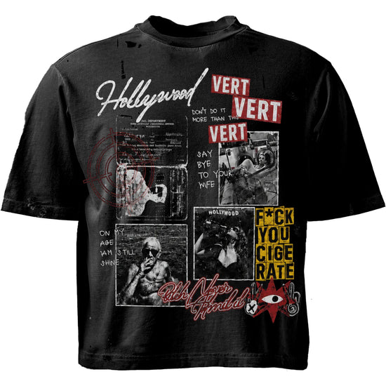 Vert Hollywood T Shirt - Black