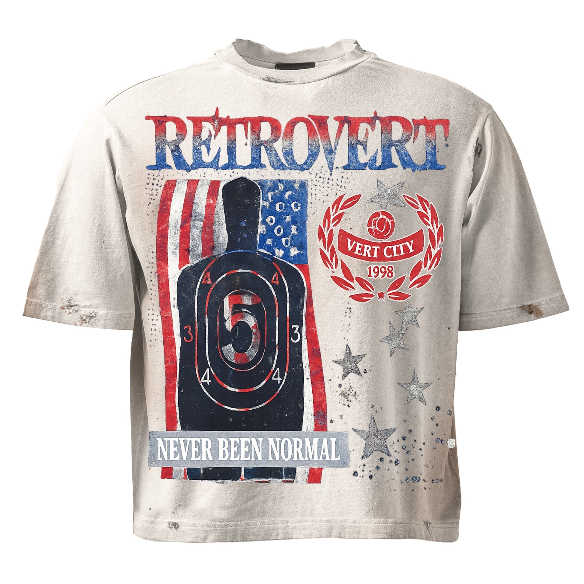 USA Target T-Shirt - White