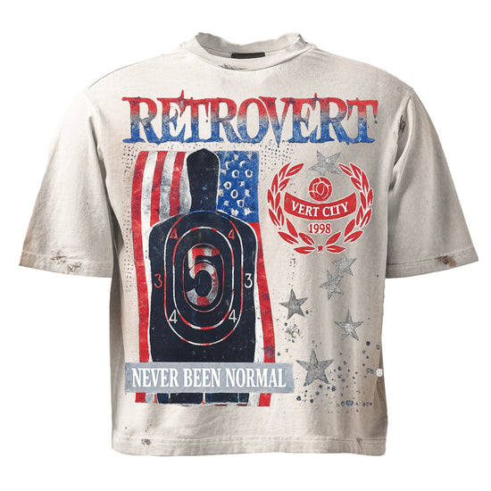 USA Target T-Shirt - White