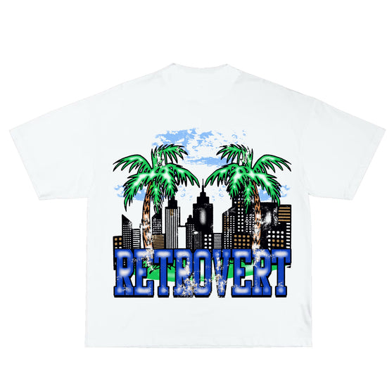 CITY BIRD BLUE TEE