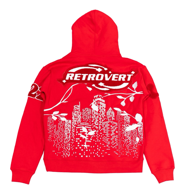 CITY OF DREAMS HOODIE RED