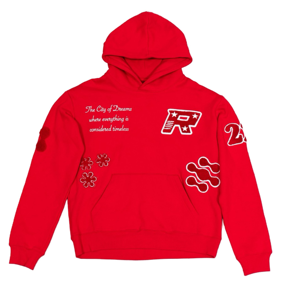 CITY OF DREAMS HOODIE RED