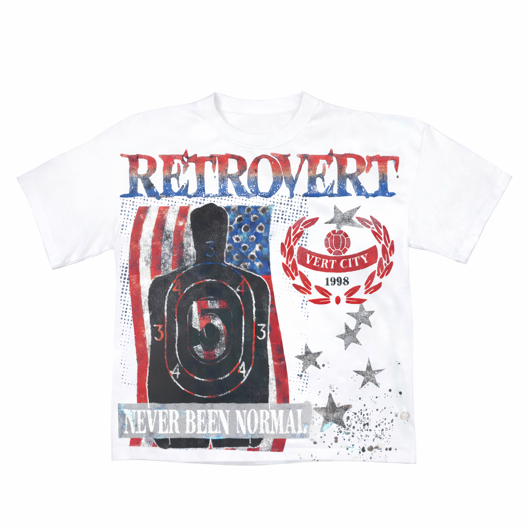 USA Target T-Shirt - White