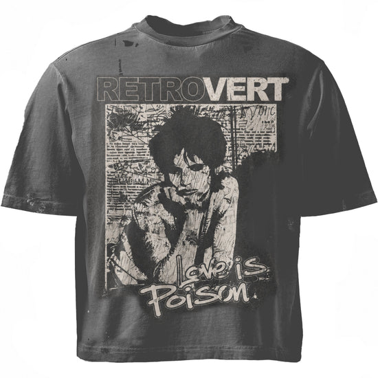 Vintage Love is Poison - Grey