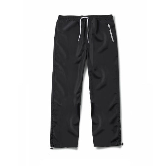 Windbreaker Cargo Pants - Black