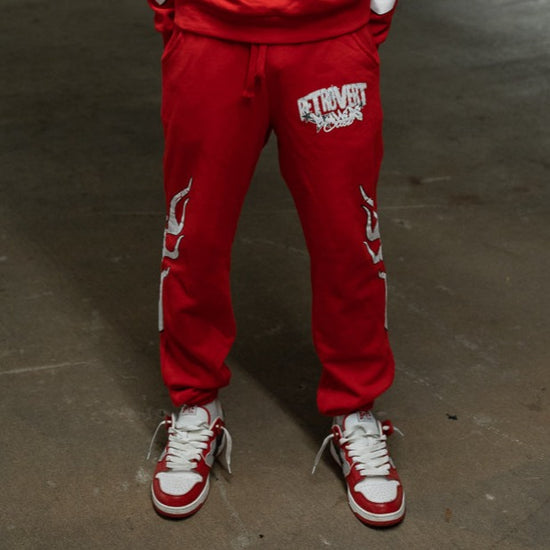 LIGHTWEIGHT FLAME PANTS RED