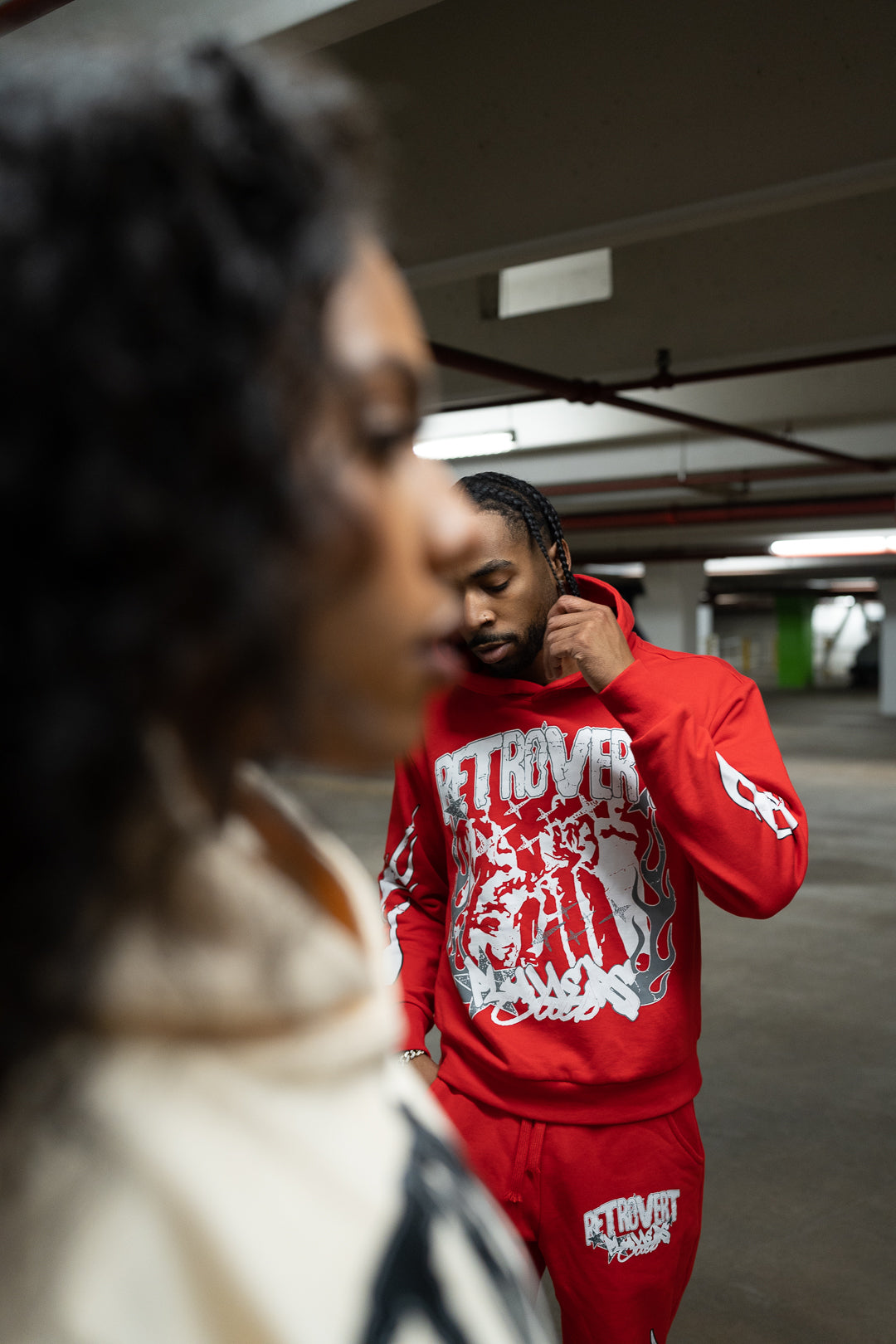 LIGHTWEIGHT FLAME PULLOVER RED - RETROVERT