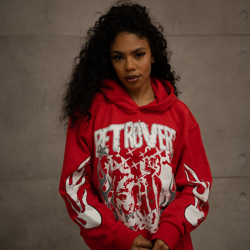 LIGHTWEIGHT FLAME PULLOVER RED RETROVERT