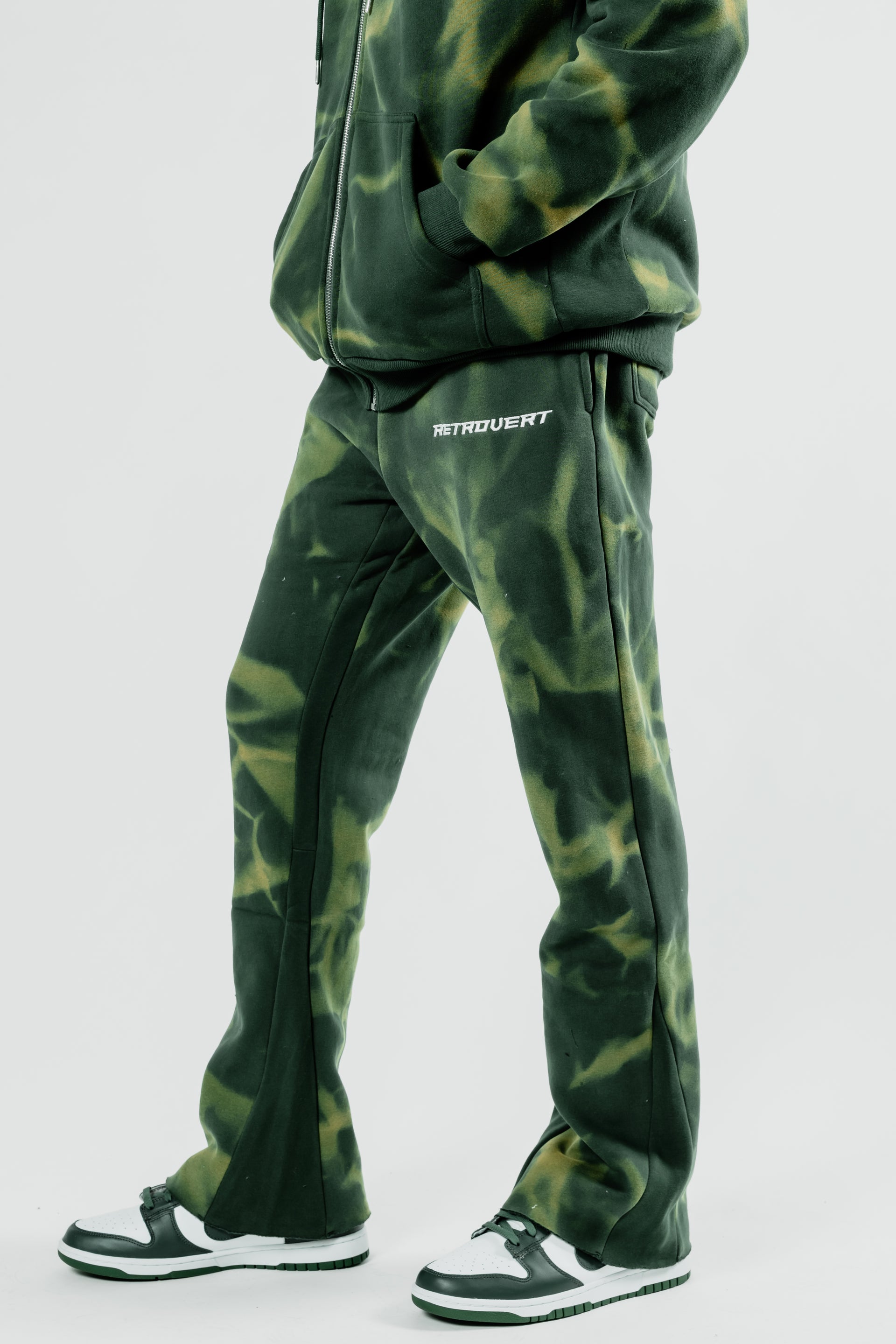 Flare Nature Green Sweatpants