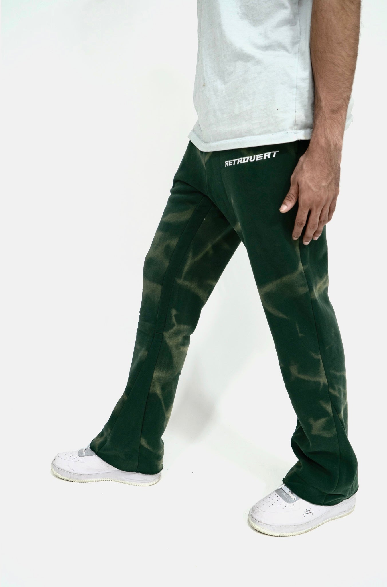 Flare Nature Green Sweatpants