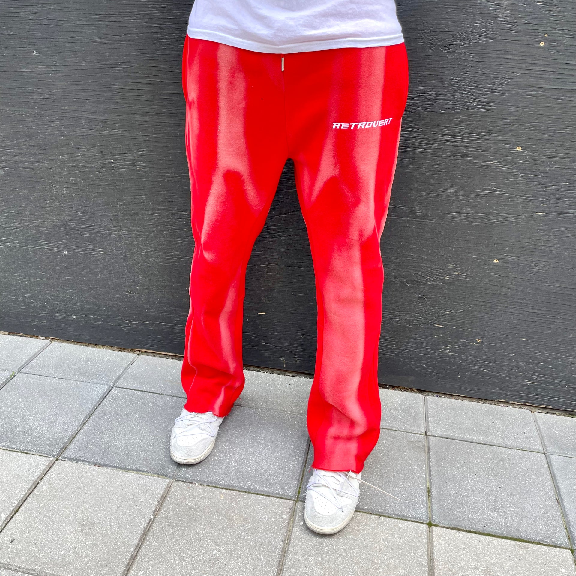 Flare Firered Sweatpants