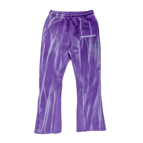 Flare Purple Sweatpants