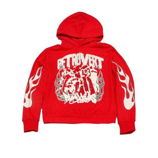 LIGHTWEIGHT FLAME PULLOVER RED